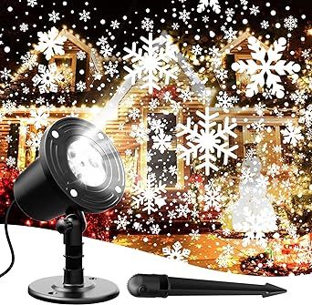 Christmas snowflake Projector Christmas Projector Lights Outdoor, Christmas Light Projector, Snowflake Christmas Lights, Bilik Permainan, Christmas Projector, Snowflake Lights, Snow Light, Valentinstag Party, Christmas Patterns