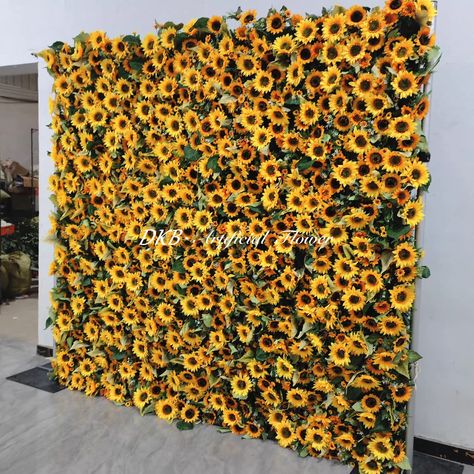 Artificial Factory Wholesale Customized Artificial Roll Up 8x8 3d Flower Wall Sunflowers Wedding - Buy 8x8 3d Wedding Silk Flower Wall Roll Up Custom Flowerwall 5d 3d Roll Up Cloth Flower Wall Roll Up Fabric Artificial Flower Wall Wedding Back Product on Alibaba.com Silk Flower Wall, Artificial Flower Wall, Flower Wall Wedding, Cloth Flowers, Sunflower Wedding, Silk Flower, Flower Wall, Roll Up, Silk Flowers