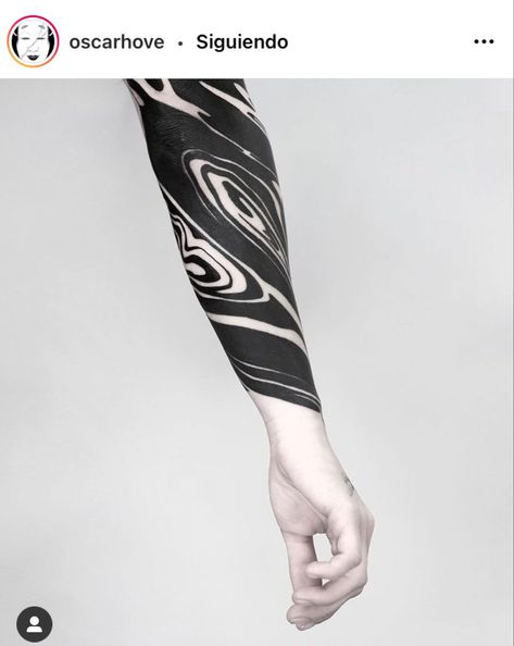 Neo Tattoo, Wrist Tattoo Ideas, Solid Black Tattoo, Geometric Sleeve Tattoo, Flower Tattoo Drawings, Hand And Finger Tattoos, My Tattoos, Blackout Tattoo, Men Tattoos Arm Sleeve