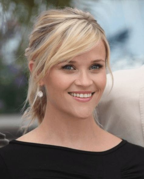 Side Bang Hairstyles, Medium Hair Updos, Side Fringe Hairstyles, Bang Hairstyles, Perfect Bangs, Side Bangs Hairstyles, Vince Vaughn, Easy Updo Hairstyles, Extra Long Hair