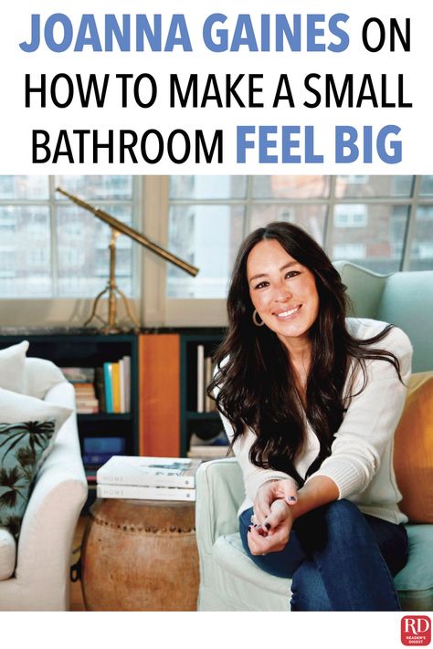 Small Bathrooms With Bath, Joanna Gaines Bathroom Ideas, Bathrooms With Bath, Small Bathroom Feel Bigger, Bathroom Joanna Gaines, Paint Colour Ideas, Joanna Gaines Bathroom, Magnolia Bathroom, Joanna Gaines Design