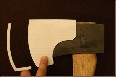 making leather axe sheath. Really nice basic tutorial. Back House, How To Make Leather, Work Gear, Kydex, Leather Projects, Leather Pattern, Leather Sheath, Leather Diy, Knife Making