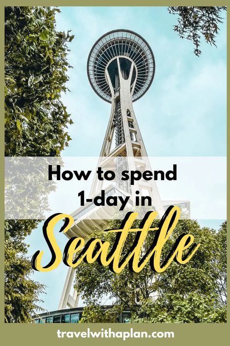 One Day in Seattle: Itinerary & What to Do in 24 Hours Seattle Itinerary, Great American Road Trip, Usa Bucket List, Travel America, Budget Friendly Travel, Best Vacation Spots, Usa Cities, Travel Trends, American Road Trip