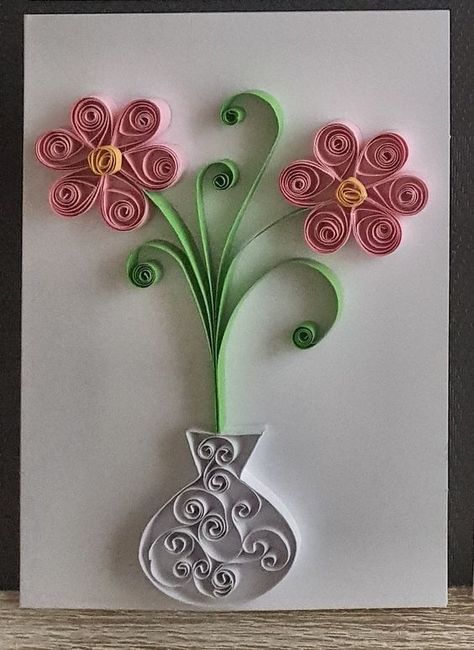 Quilling Ideas For Beginners, Quilling Birthday Cards, Quilling Flower Designs, Neli Quilling, Paper Quilling Tutorial, Paper Quilling For Beginners, Paper Quilling Flowers, Paper Quilling Cards, Paper Quilling Jewelry