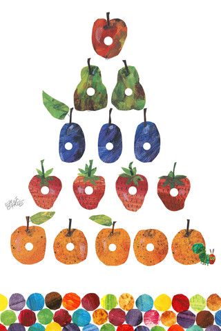 Caterpillar Fruit Triangle Colourful Caterpillar, Very Hungry Caterpillar Printables, Absalom Caterpillar, Caterpillar And Butterfly, Caterpillar Into Butterfly, Eric Carle Art, Caterpillar Activities, The Very Hungry Caterpillar Activities, Caterpillar Eating Leaves