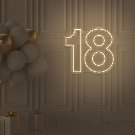 18th Birthday Highlight Cover Instagram, 18th Birthday Wallpaper, Its My 18th Birthday, 18th Birthday Party Decor, 18th Birthday Aesthetic, It's My 18th Birthday, Birthday Dp, Number Wallpaper, 18th Birthday Decorations