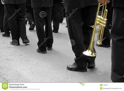 Tennessee Williams, Jazz Band, Big Easy, Trumpeter, White Image, Marching Band, White Colour, Black And White Colour, The Chic