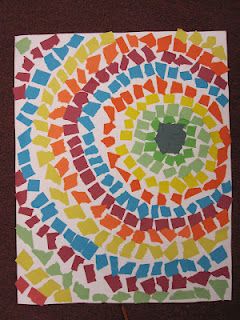 inspired by Alma Woodsey Thomas, would be a good way to use end of the year scraps Alma Woodsey Thomas, Paper Mosaics, Masterpiece Art, Paper Mosaic, 2nd Grade Art, 3rd Grade Art, Classroom Art Projects, Art Camp, Tech Art