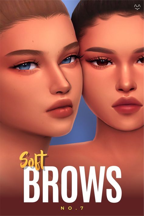 Eyebrow Set NO7 | Patreon Sims4 Preset, Cc Skin, Sims Lookbook, Ts4 Mods, Sims 4 Cc Eyes, The Sims 4 Skin, Makeup Cc, Body Details, Hyper Fixation