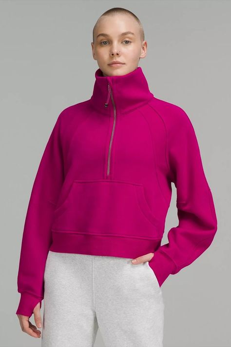 Lululemon Scuba Half Zip, Scuba Half Zip, Scuba Hoodie, Lululemon Scuba, Women Hoodies Sweatshirts, Funnel Neck, Women Pullover, Outerwear Women, Funnel