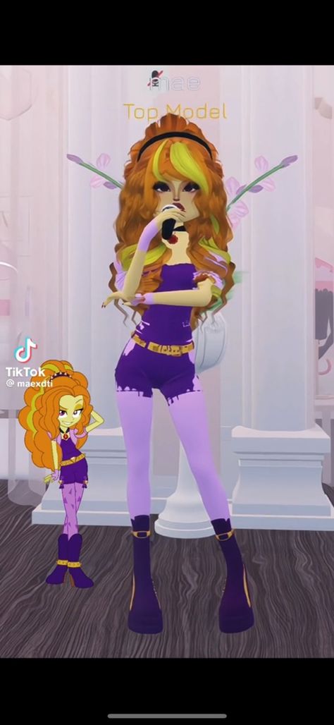 Posion Ivy Outfits Dress To Impress, Sonic Dress To Impress, Villians Dress To Impress, Mlp Dti Outfit, Villain Dti Outfit, Mlp Dress To Impress, My Little Pony Dress To Impress, Cosplay Dti Outfits, Dress To Impress Villian