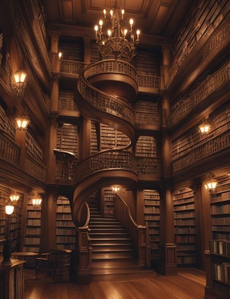 Library With Spiral Staircase, Giant Victorian Mansion, Mansion Library Aesthetic, Massive Library Aesthetic, Spiral Staircase Library, Hidden Library Aesthetic, Castle Aesthetic Library, Big Library Aesthetic Castle, Huge Home Library