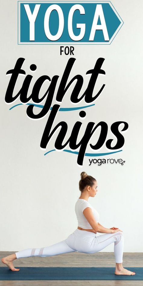 Tight hips are the cause of many problems in the body. You may not realize it but they become this tight because of all the sitting we do. Open up those tight hips with this yoga routine. Hip Opening Yoga, Tight Hip Flexors, Easy Yoga Poses, Tight Hips, Yoga For Flexibility, Pose Yoga, Daily Yoga, Yoga Photography, Easy Yoga