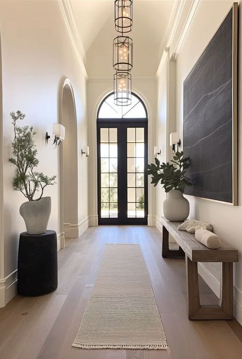 Entry Way Design, Home Entrance Decor, Dream House Interior, Entry Way, Decor Minimalist, Dream House Plans, House Entrance, Dream House Decor, House Inspo