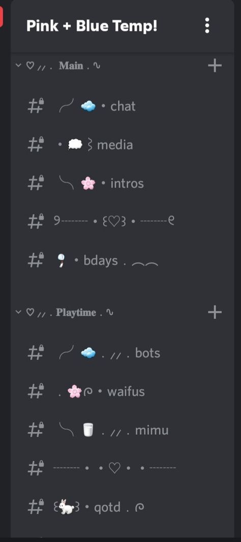 Coquette Discord Server, Discord Server Layout Ideas, Aesthetic Discord Server Layout, Discord Channel Ideas, Aesthetic Discord Server, Discord Server Template, Discord Server Role Ideas, Discord Decor, Discord Server Ideas