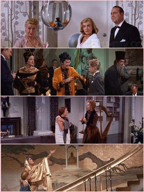 Auntie Mame (1958) Auntie Mame Movie, Auntie Mame 1958, Auntie Mame, Jean Arthur, Rosalind Russell, Jack Lemmon, Gene Tierney, Old Hollywood Actresses, Gary Cooper