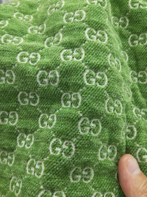 GUCCI Embossed GG Jacquard Fabrics. Gucci Luxury Thick Yarn-dyed Jacquard Fabrics DYBY824 in 6 Colors for Autumn Winter Designer Jackets, Coats, Suits, Vests, Pants, Blazers, Furniture Sofa Upholstery, Bags, Cushions, DIY Making, etc. Gucci Green Wallpaper, Gucci Fabric Yard, Gucci Pattern Logo, Gucci Green Cardigan, Gucci Designer Jacquard Knit Cardigan, Gucci Fabric, Louis Vuitton Iphone Wallpaper, Thick Yarn, Sofa Upholstery