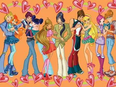 Winx club girls and the boyfriends Winx Club Fairy, Las Winx, Klub Winx, Les Winx, Bloom Winx Club, Halloween Quotes, Pinkie Pie, Kids Shows, Couples Costumes