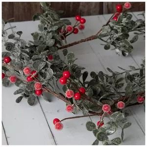 Christmas Floral, Wreaths & Garlands - Christmas Decorations | Hobby Lobby Mantel Garland, Winter Wonderland Theme, Wonderland Theme, Berry Garland, Christmas Floral Arrangements, Twig Wreath, Floral Wreaths, Wreaths & Garlands, Christmas Flowers