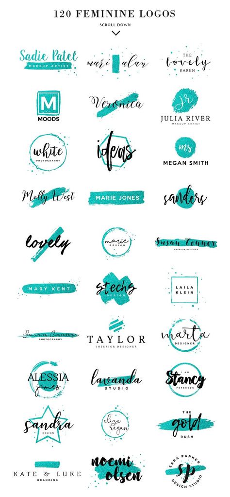 New Logo Design Ideas, Logo Layout Ideas, Logo Templates Design Layout, Creative Logos Ideas, Graphic Designer Logo Ideas, Crazy Logo Design, Cute Logo Ideas, Simple Logo Ideas, Writing Logo Design