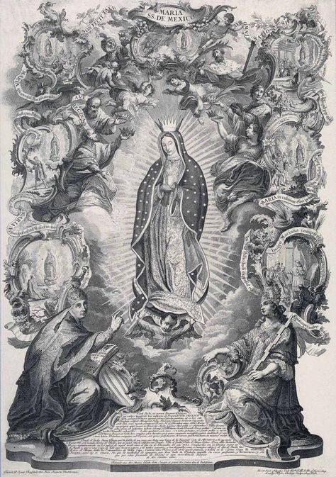 All about Mary. | Jesus art, Religious art, Biblical art Virgin Mary Tattoo, Backpiece Tattoo, Mary Tattoo, Holy Art, Chicano Art Tattoos, Chicano Drawings, Religious Tattoos, Rennaissance Art, New Spain