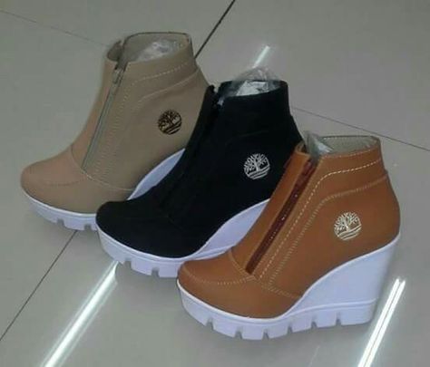 Hak Tinggi, Gents Shoes, Shoes Outfit Fashion, Timberlands, Mens Shoes Casual Sneakers, Girly Shoes, Fabulous Shoes, Hot Shoes, Wedge Sneakers