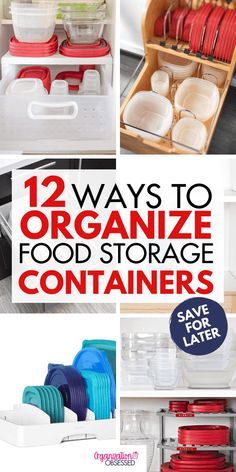 Organize Food Storage Containers, Organize Food Storage, Organize Tupperware, Organize Plastic Containers, Organization Room, Tupperware Organizing, Tupperware Storage, Ideas Closet, Plastic Food Containers