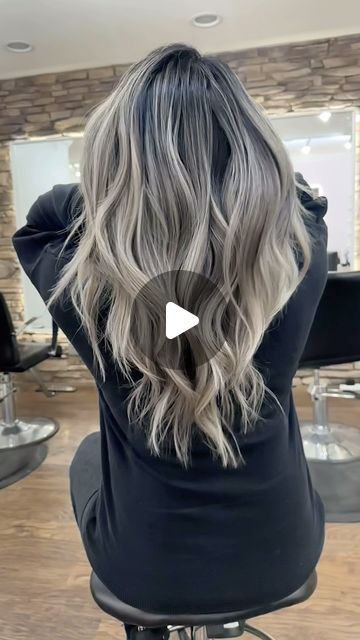 Lily Duong COLORIST on Instagram: "Forgot how fun these slow motion videos are. Can see all the dimensions so good . 

Babylight + Tipout. 
Protection: @olaplex 

#hairbylily408 #elysianhairstudio #ashy #balayage #ombre #balayageombre #ombrehair #btcpics #modernsalon #guytanginspired #beforeandafter #sanjose #bayarea #cali #bayareahairstylist #bayareahair #sanjosehair #willowglen #sanjosecolorist #hairpainting #guytang #babylights #rootmelt #foilme #olaplex #livedinhair" Cool Ashy Balayage, Ashy Dimensional Balayage, Dimensional Balayage Ashy, Ashy Grey Balayage, Smokey Ash Grey Balayage Ombre, Balayage Gray, Ashy Balayage, Guy Tang, Balayage Ombre