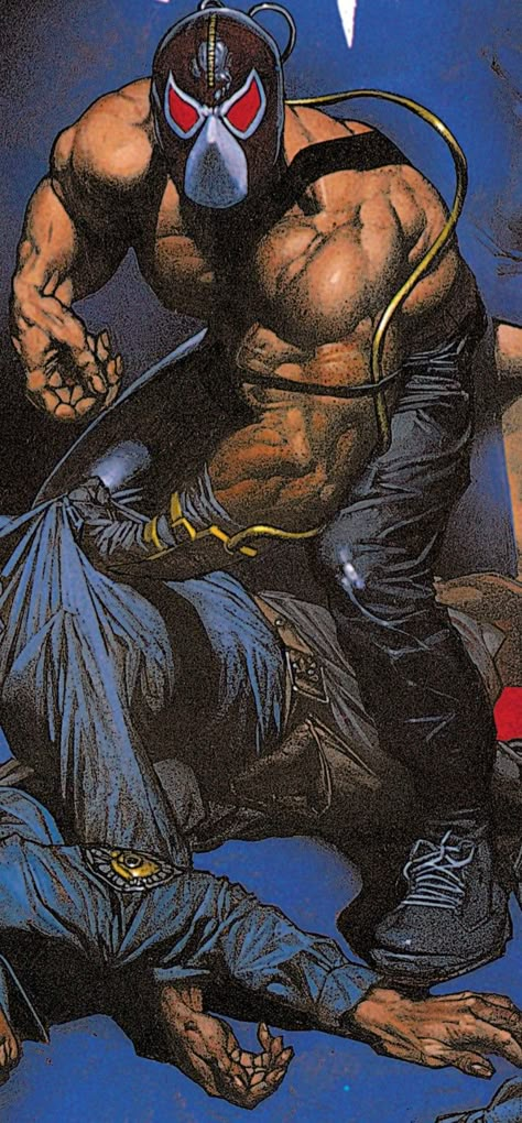 Bane Comic Art, Solomon Grundy Dc, Bane Dc Comics, Bane Comic, Batman Year 100, Bane Tattoo, Bane Wallpaper, Dc Bane, Bane Art