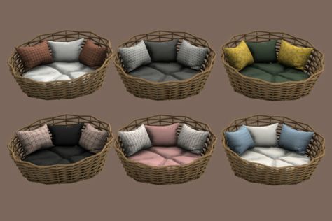 Ts4 Cc Pet Furniture, Sims 4 Pet Beds, Ts4 Cc Finds, Sims 4 Cc Pet Stuff, Sims 4 Pet Cc, Sims 4 Pets Mod, Sims 4 Cc Objects, Leo Sims, Sims2 Cc