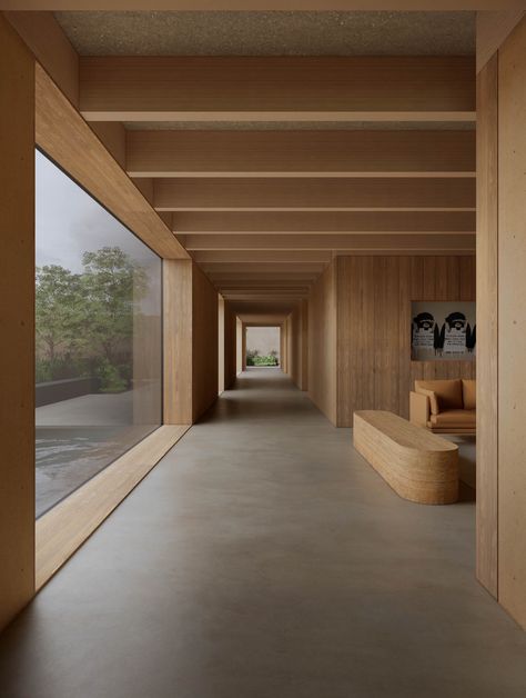 Hiaven - McLaren.Excell – Architecture & Bespoke Interiors Green Barn, Wood Architecture, Paradise Valley, Bespoke Interiors, Wood Interiors, Dream Home Design, 인테리어 디자인, Contemporary Interior, Interior Design Inspiration