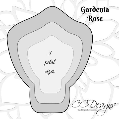 Large Gardenia Paper Flowers Gardenia Flower Templates Giant | Etsy Large Paper Flower Template, Paper Flower Templates Pdf, Large Paper Flower, Giant Paper Flowers Diy, Giant Paper Flowers Template, Flower Petal Template, Giant Paper Roses, Paper Rose Template, Holly Johnson