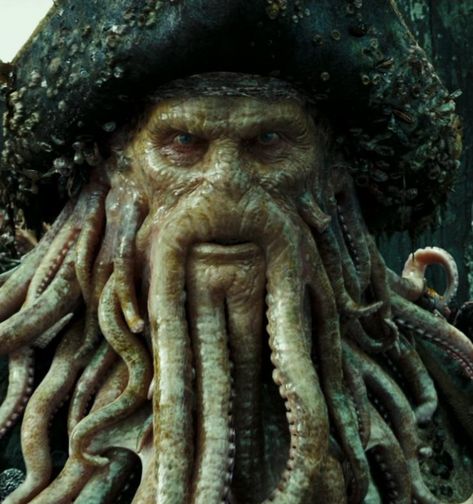 Davy Jones Ship, Type Infp, Davy Jones Pirates, Hector Barbossa, Infp Personality Type, Kaptan Jack Sparrow, Sea Queen, Pirate Tattoo, Infp Personality