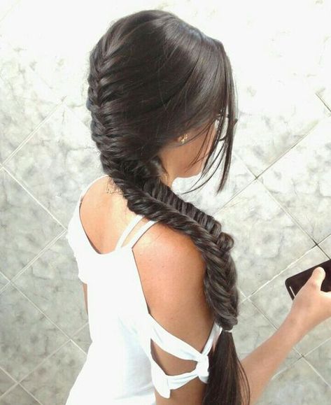 Hairdo For Long Hair, Hair Stylist Life, Easy Hairstyles For Long Hair, Braids For Long Hair, Stylish Hair, Hair Designs, Hairstyle Ideas, Trendy Hairstyles, Summer Hairstyles