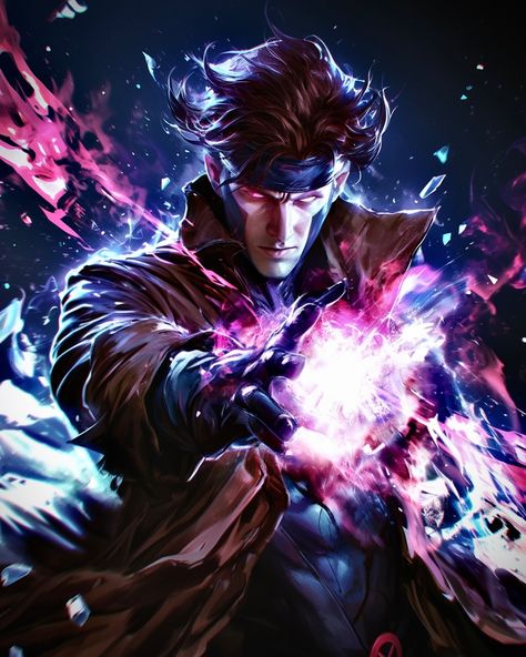 Naor Doroni | Gambit — Generated/created by @the.artful.ai with Midjourney Niji 6 — Inspired by Marvel Comics — #ai #aiart #aiartcommunity #midjourney… | Instagram Gambit Art, Marvel Gambit, Gambit Xmen, Gambit X Men, Gambit Marvel, Crockpot Soups, Storm Marvel, Remy Lebeau, The Gambit