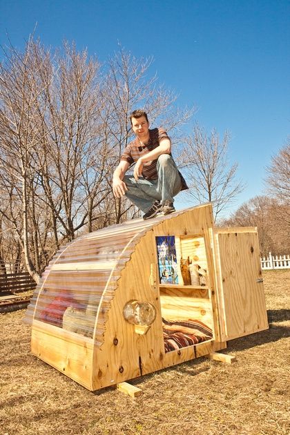 tiny tiny 2 Mini Cabins, Homeless Shelter, Tiny House Cabin, Oh My Goodness, Tiny House Living, Tiny House Design, Tiny Living, Play Houses, Tiny Home