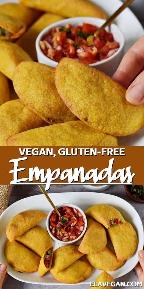 Superbowl Snacks Appetizers, Superbowl Foods Easy, Veggie Empanadas, Gluten Free Empanadas, Vegan Empanadas, Superbowl Foods, Vegan Finger Foods, Snacks Appetizers, Vegan Party