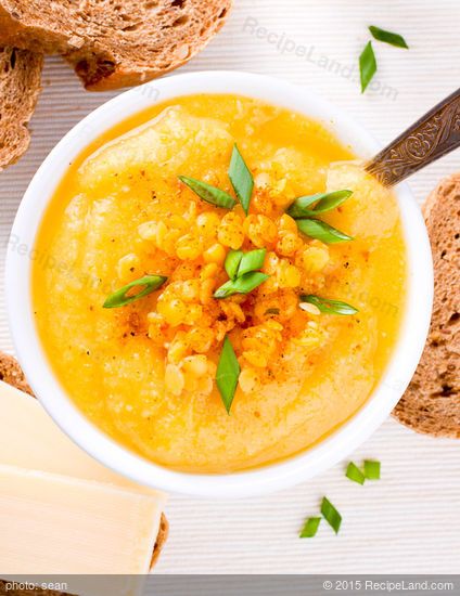 Cream of Lentil Soup Recipe | RecipeLand Potato Chowder Soup, Creamy Lentil Soup, Red Lentil Soup Recipe, Potato Chowder, How To Soak Beans, Lentil Soup Recipe, Chowder Soup, Lentil Soup Recipes, Red Lentil Soup