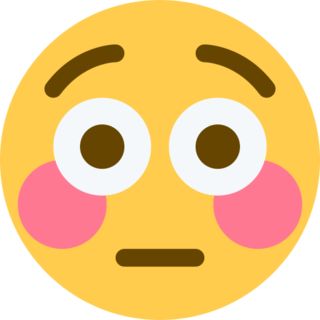 Flushed Face on Twitter Twemoji 11.1 Twitter Png, Flushed Face, Eyes Staring, Animated Smiley Faces, Face Emoji, Raised Eyebrow, White Eyes, Smile Face, Smiley Face