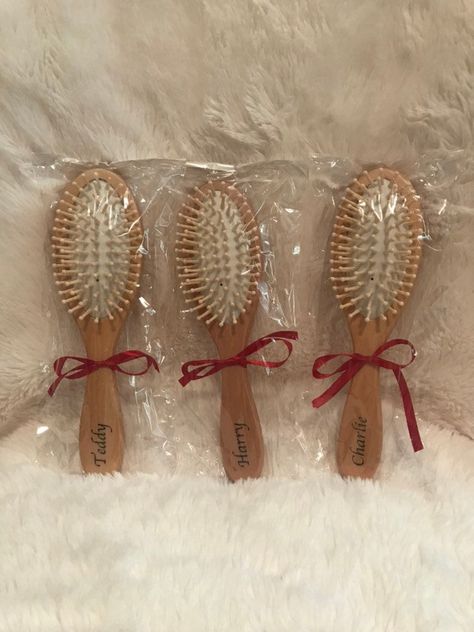 Excited to share this item from my #etsy shop: Personalized Wooden Hairbrush! Customized Names On Each Handle (can add message/verse at the back per request) #giftformom #mothersdaygift Wooden Hair Brush, Wedding Souvenirs, Mothersday Gifts, Hair Brush, Gifts For Kids, Gifts For Mom, Gifts For Her, Gifts