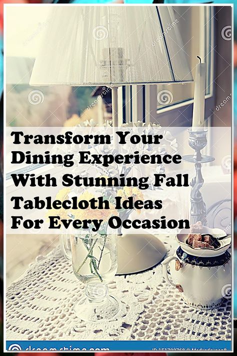 Elevate your dining experience this season with our stunning fall tablecloth ideas! Discover how to choose the perfect fall tablecloth that complements your decor and enhances every occasion, from cozy family dinners to festive gatherings. Our curated selection features vibrant colors and unique patterns that capture the essence of autumn. Transform your table into a warm, inviting space that celebrates the beauty of fall with style and elegance. Tablecloth Ideas, Fall Tablecloth, Rustic Tablecloths, Holiday Feast, Fall Feels, Family Dinners, How To Distress Wood, Dining Experience, Dining Experiences