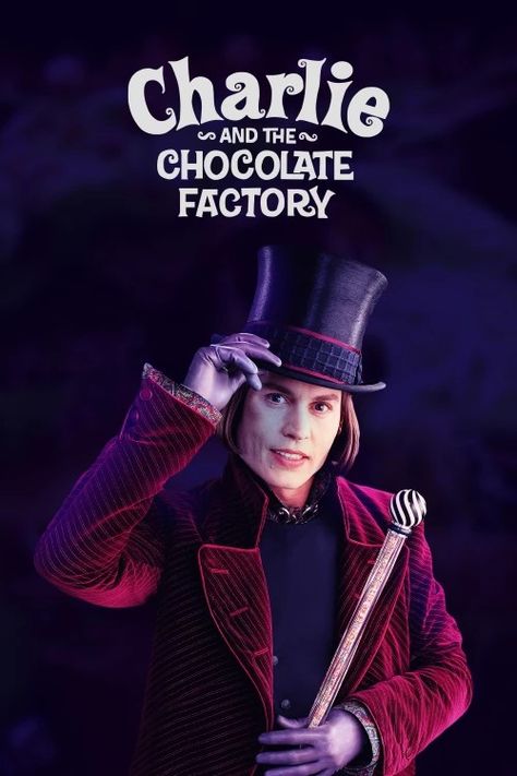 Charles And Chocolate Factory, Charlie And The Chocolate Factory Poster, Charlie And Chocolate Factory, Johnny Depp Willy Wonka, Charlie Chocolate Factory, Wonka Chocolate Factory, Wonka Chocolate, Charlie And The Chocolate Factory, Cute Blue Wallpaper