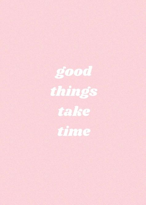 Pastel Quotes, Quotes Light, Inspirerende Ord, Motivation Positive, Things Take Time, Wallpaper Collage, Quotes About Love, Pink Quotes, Love Life Quotes