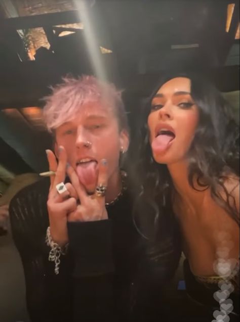 Mgk And Megan Aesthetic, Megan Fox And Mgk Aesthetic, Mgk Megan Fox Aesthetic, Megan And Mgk, Megan Fox And Mgk, Mgk Megan, Mgk Lace Up, Mgk And Megan, Rockstars Gf