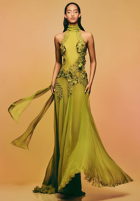 Rafael Pavarotti, Mona Tougaard, Dreamy Gowns, Statement Accessories, Clothing Retail, Floral Fashion, Alberta Ferretti, Draped Dress, Spring 2023