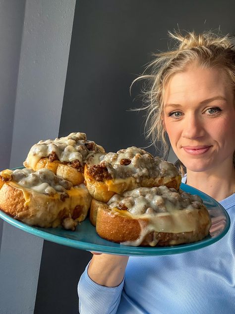 Andrea - Frisco Melt Sloppy Joes on Garlic Bread ✨These... Frisco Melt Sloppy Joes On Garlic Bread, Frisco Melt Sloppy Joes, Fresco Melt, Frisco Melt, Toast Garlic Bread, Cheesesteak Sloppy Joes, Texas Toast Garlic Bread, Chocolate Chip Cookie Dough Dip, Philly Cheesesteak Sloppy Joes