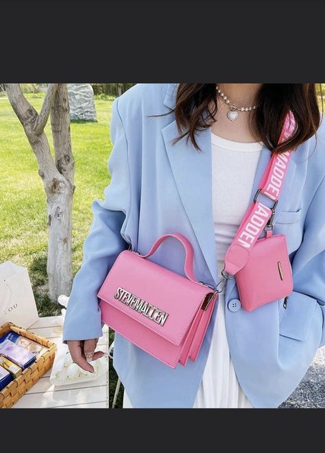 Bag Making Ideas, Money Coquette, Old Money Coquette, Bag Steve Madden, Personalized Beach Bags, Pink Car Accessories, Teddy Blake, Tote Bag Luxury, Designer Purses And Handbags