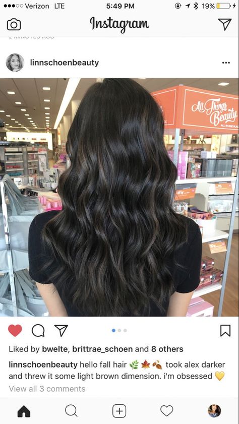 Brown Hair With Black Balayage, Dark Smoky Brown Hair, Dark Balayage Black Ash, One Tone Dark Brown Hair, Dark Hair With Babylights Around Face, Best Hair Colour For Asian Skin, Babylights Brunette Dark Natural, Ash Brown Hair On Black Hair, Black Hair Ash Brown Balayage