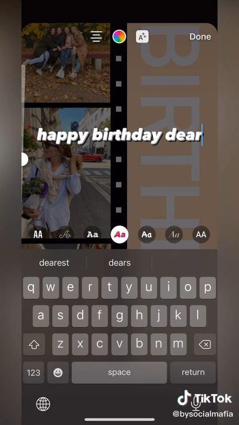 Super Fun & Cool Idea to Greet Someone on their Birthday Bday Wish Insta Story, Bday Story Instagram Ideas, Happy Birthday Wishes For A Friend Instagram Story, How To Create Birthday Story Instagram, Story Ideas For Birthday Wishes, Happy Birthday Ideas For Best Friend, Best Birthday Story Ideas, Insta Story Ideas For Birthday Wishes, Birthday Song Instagram Story