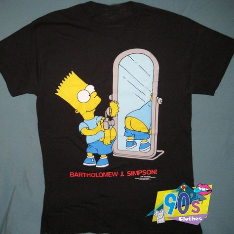 The Simpsons Bart Simpson Butt T Shirt Lowkey Rapper, Simpsons Shirt, Simpsons T Shirt, Cartoon Costumes, The Simpson, Urban Streetwear, Baddie Outfits Casual, Outfits Casual, The Simpsons